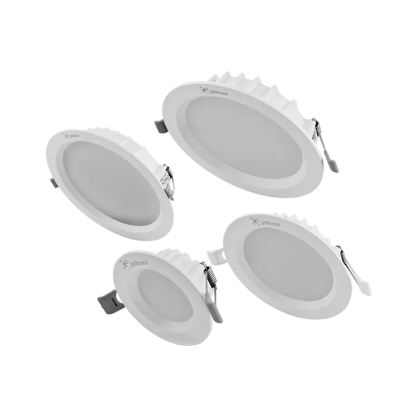 maral-recessed-photo چراغ توکار ال ای دی 24 وات قطر 16 سانت مارال گلنور