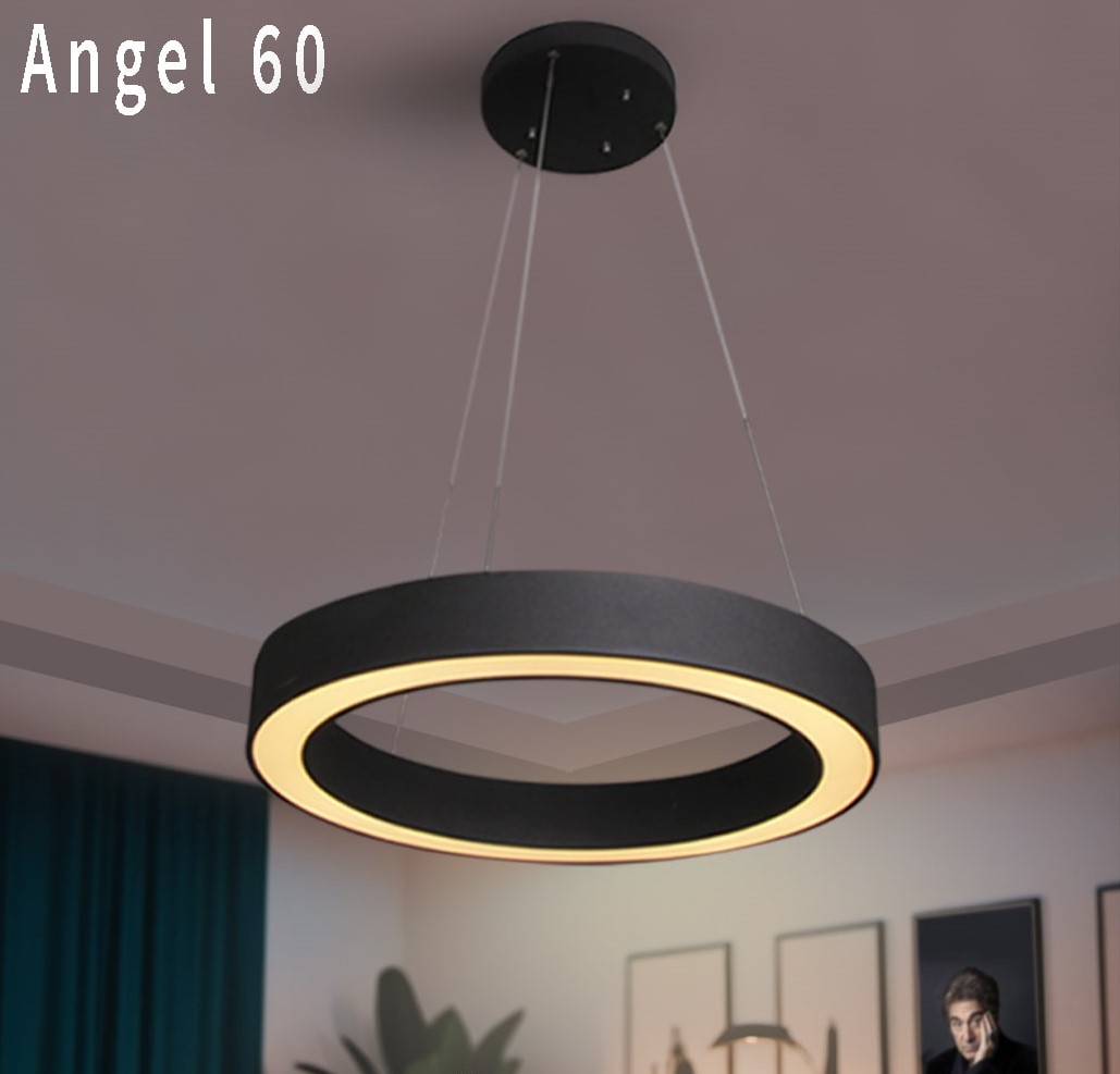 1آویز-رینگی-آنجل-مدرن لوستر آویز رینگی آنجل 60 سانت سیلانور