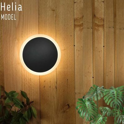 چراغ دیواری هلیا سایز 26 مشکی سیلانور